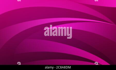 Abstrakter Hintergrund von geschwungenen Linien in lila Farben Stock Vektor