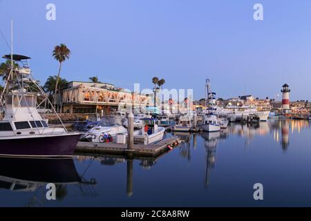 Oceanside Harbor Village, Stadt von Oceanside, Kalifornien, USA Stockfoto