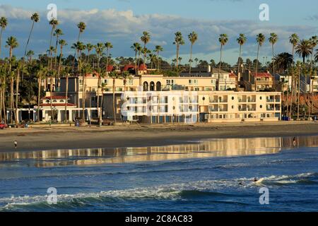 Oceanside Beach, San Diego County, Kalifornien, USA Stockfoto