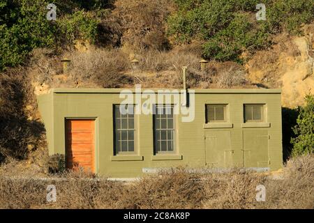 Power House in Cabrillo National Monument, Point Loma, San Diego, Kalifornien, USA, Nordamerika Stockfoto