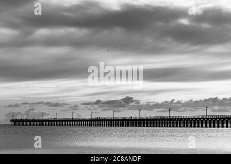 Urangan Pier Hervey Bay Queensland Stockfoto