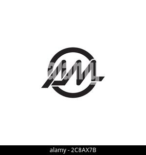 Am-Logo/Icon-Design Stock Vektor