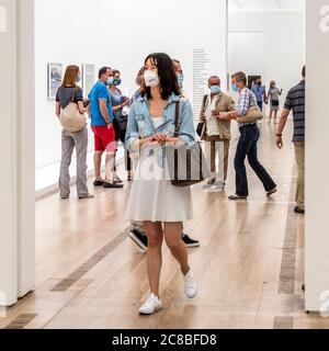 Edward Hopper Ausstellung in der Stiftung Beyerler in Riehen, Schweiz Stockfoto