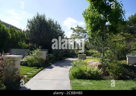 Culver City, California, USA 22. Juli 2020 EIN allgemeiner Blick auf die Atmosphäre des Hillside Memorial Parks in Culver City, Kalifornien, USA. Foto von Barry King/Alamy Stockfoto Stockfoto