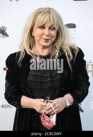 Helen Lederer, Weltpremiere von Break, Brent Cross Drive im Kino, London, Großbritannien, 22. Juli 2020, Foto: PiQtured Stockfoto