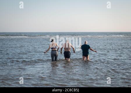 Holy Island, Berwick-Upon-Tweed. Stockfoto