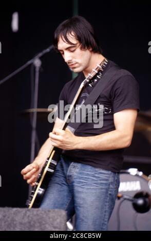 Cave in Auftritt beim Reading Festival 2003, Reading, England, Großbritannien. Stockfoto