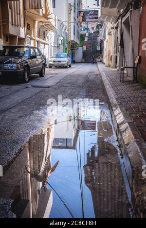 Straße in Sin el Fil Vorort östlich von Beirut in Matn Bezirk des Mount Libanon Governorate, Libanon Stockfoto