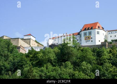 Veste Oberhaus Festung, Passau, Niederbayern, Deutschland Stockfoto