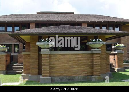 Frank Lloyd Wrights Darwin Martin House Stockfoto