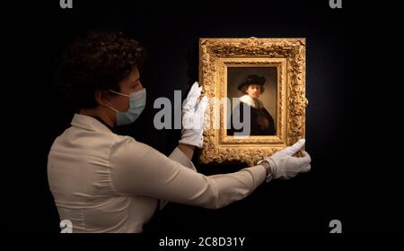 Drei Selbstportraits Von Rembrandt An Einer Wand Im Louvre In Paris Stockfotografie Alamy