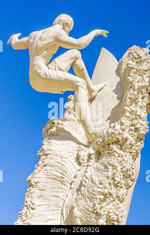 Cocoa Beach Florida, Ron Jon Surf Shop, Einzelhandel, Geschäft, Geschäfte, Geschäfte, Bezirk, Surf-Thema, Surfen, Surfbrett, Ausrüstung, Strände, Sport, Lifestyle, im Stockfoto