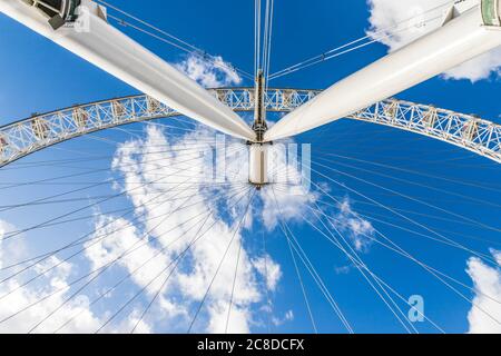 Eine typische Ansicht in London Stockfoto