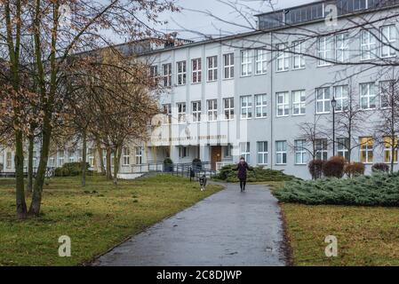 Fakultät für Mathematik und Informatik der Nicolaus Copernicus Universität in Torun Stadt, Polen Stockfoto