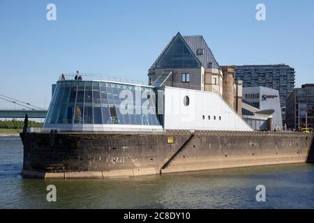 Deutschland, Nordrhein-Westfalen, Rheinland, Köln, Imhoff-Schokoladenmuseum am Rhein Stockfoto