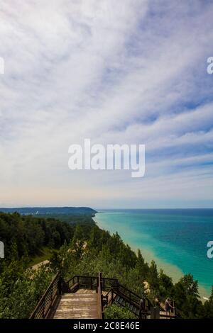 Inspiration Point, Arcadia, Michigan Stockfoto