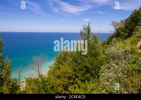 Inspiration Point, Arcadia, Michigan Stockfoto