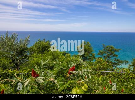 Inspiration Point, Arcadia, Michigan Stockfoto