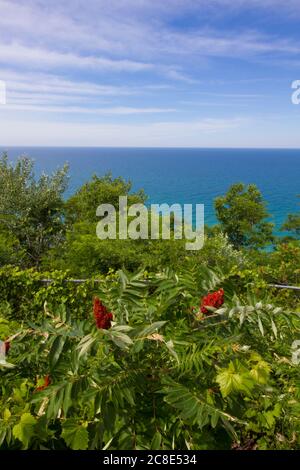 Inspiration Point, Arcadia, Michigan Stockfoto