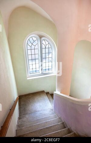 Jugendstil, expressionistische Architektur, Rudolf Steiner House, London, England, Großbritannien Stockfoto