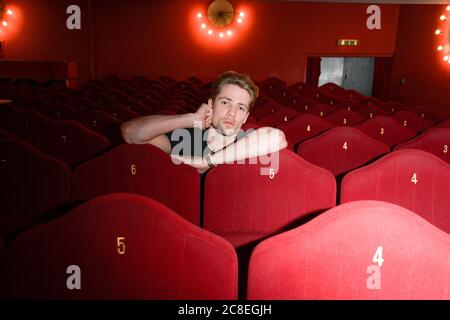 Schauspieler Christian Richard Bauer, Hamburg, Imperial Theatre, Ohnsorg Theatre, Reeperbahn, 23.07.2020 Stockfoto