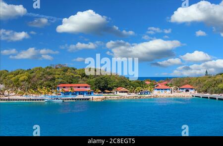 Labadee Port Building Stockfoto