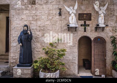 Maronitische Kapelle in Sin el Fil Vorort östlich von Beirut im Matn Bezirk des Mount Libanon Governorate, Libanon Stockfoto