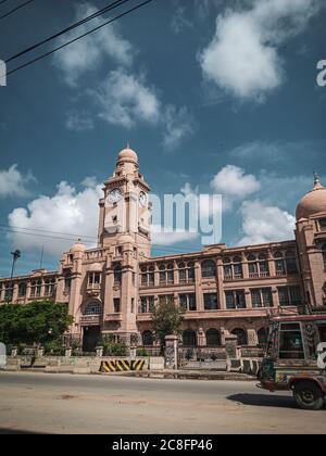 Sehr alte und historische Orte in Karachi Pakistan Stockfoto