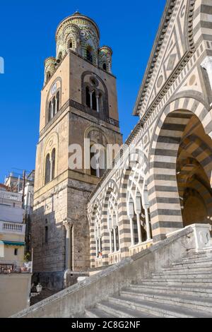 Amalfi Kathedrale im Zentrum von Amalfi, Italien Stockfoto