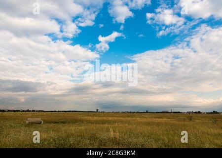 Flughafen Berlin Tempelhof, Start- und Landebahn Stockfoto