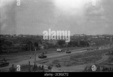 Wehrmacht Heer Panzerkampfwagen II PzKpfw II Panzer II Ausf. F - leichter Panzer der deutschen Armee Typ IIF Stockfoto