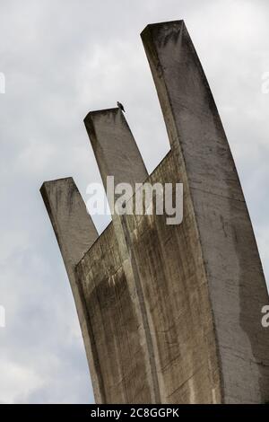 Berlin, Luftbrücke Denkmal Stockfoto