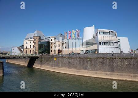 Schokoladenmuseum am Rhein, Köln, Rheinland, Nordrhein-Westfalen, Deutschland Stockfoto