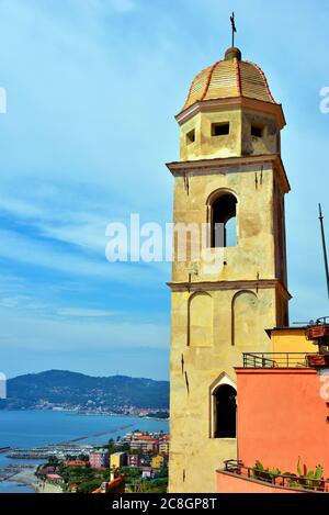 Blick auf cervo ligurischen Dorf in der Provinz imperia Italien Stockfoto