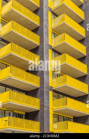 Ein typischer Blick in Canary Wharf Stockfoto
