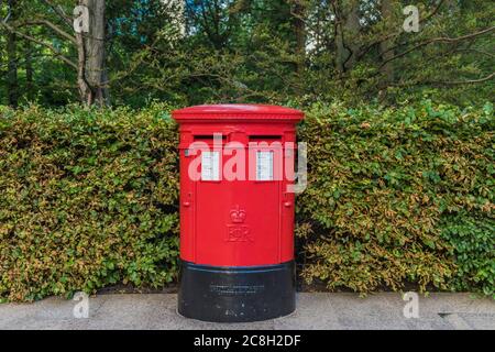 Ein typischer Blick in Canary Wharf Stockfoto