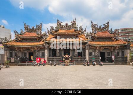 23. Juli 2020: Der Sushi-Tempel, ein taoistischer Tempel, der Qingshui verehrt, wurde i gebaut und liegt an der Sanxia Old Street in New Taipei, Taiwan Stockfoto