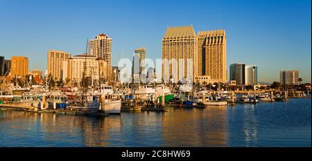 Thunfisch-Hafen, San Diego, Kalifornien, USA Stockfoto