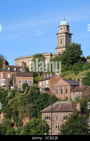 Kirche der Heiligen Maria Magdalena, Bridgnorth, Shropshire, Großbritannien Stockfoto