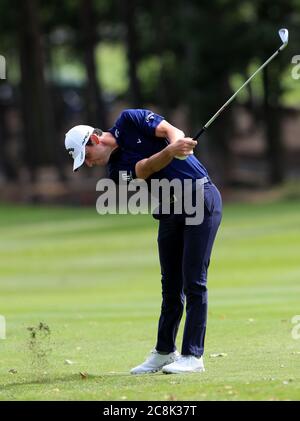 Italiens Renato Paratore während des vierten Tages der Betfred British Masters im Close House Golf Club, Newcastle. Stockfoto