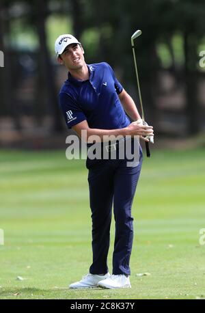 Italiens Renato Paratore während des vierten Tages der Betfred British Masters im Close House Golf Club, Newcastle. Stockfoto