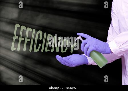 Handschriftliche Textschreibfähigkeit. Konzeptionelle Foto Fähigkeit, zu vermeiden verschwenden Materialien, Bemühungen, bei etwas tun Anzeige leeres Stickerpapier A Stockfoto