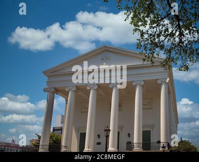 Christ Church in Savannah Georgia Stockfoto