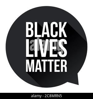 Black lebt Frage Zeichen Stock Vektor