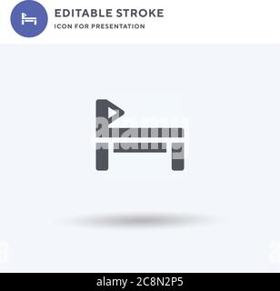 Reformer Icon Vektor, gefüllt flache Zeichen, solide Piktogramm isoliert auf weiß, Logo-Illustration. Reformer-Symbol für Präsentation. Stock Vektor