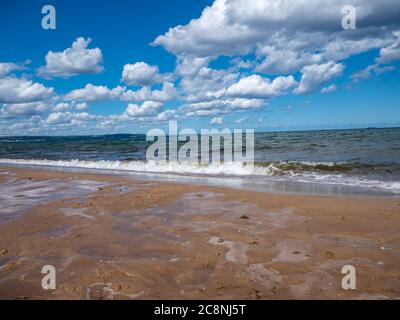 Strand in danzig an der ostsee polen Stockfoto