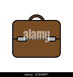 Arbeitsbeutel Vektor Design Vorlage Illustration Stock Vektor