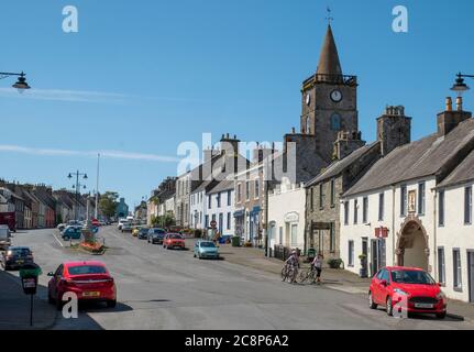 The High Street, Whithorn, Dumfries & Galloway, Schottland. Stockfoto