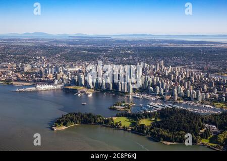 Downtown Vancouver, British Columbia, Kanada Stockfoto