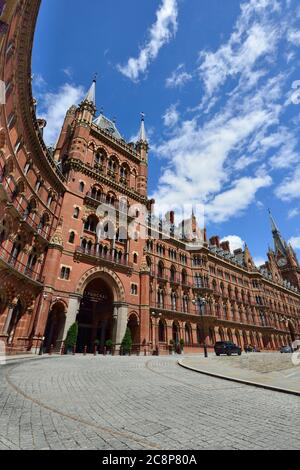 St Pancras Renaissance Hotel, London, Großbritannien Stockfoto